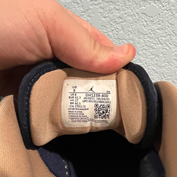 Jordan 1 low Denim - Picture 5 of 9